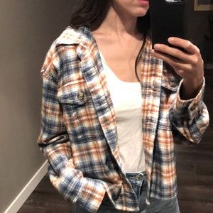 American Eagle Button down flannel Shirt